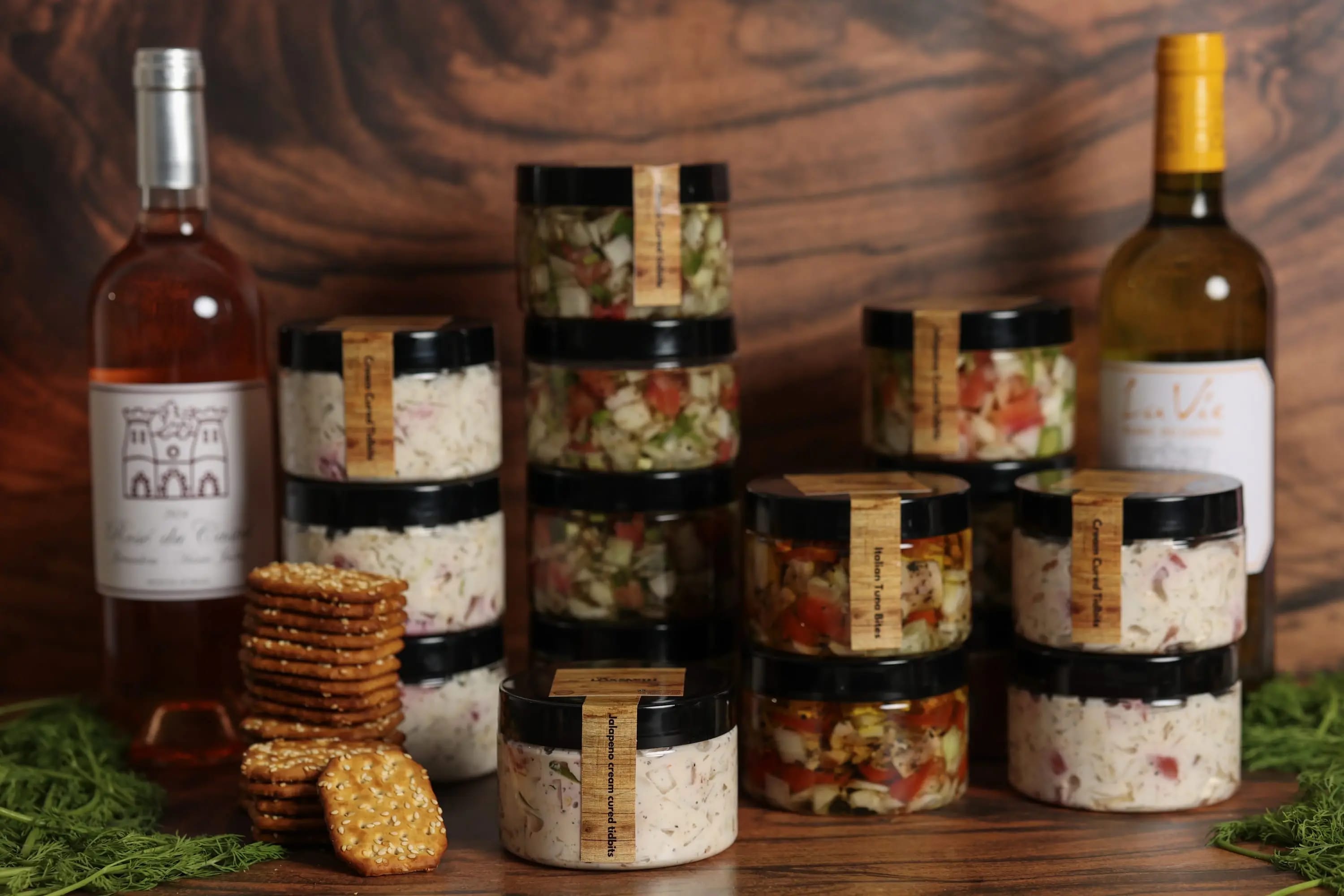 Cured Salmon Tidbits