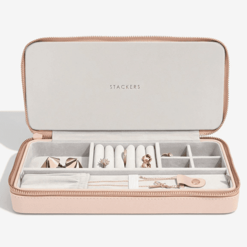 Large Travel Jewelry Box - Blush, by Stackers — photo 2
