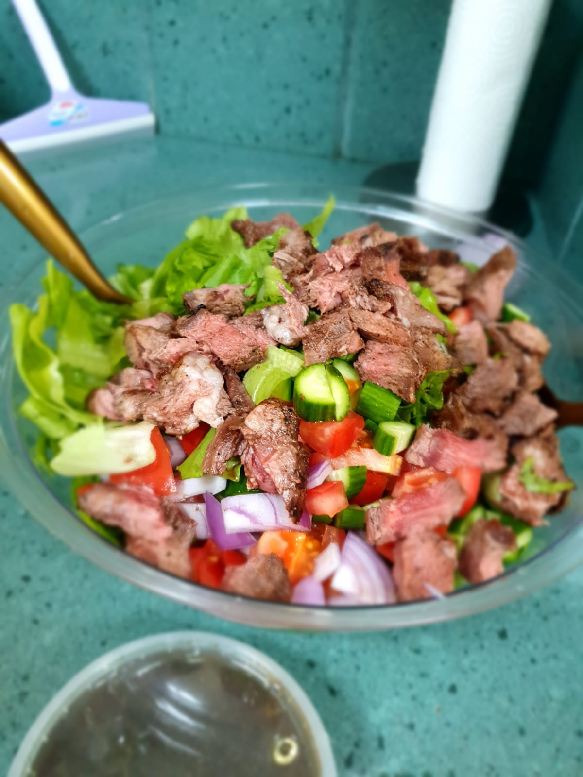 Steak salad