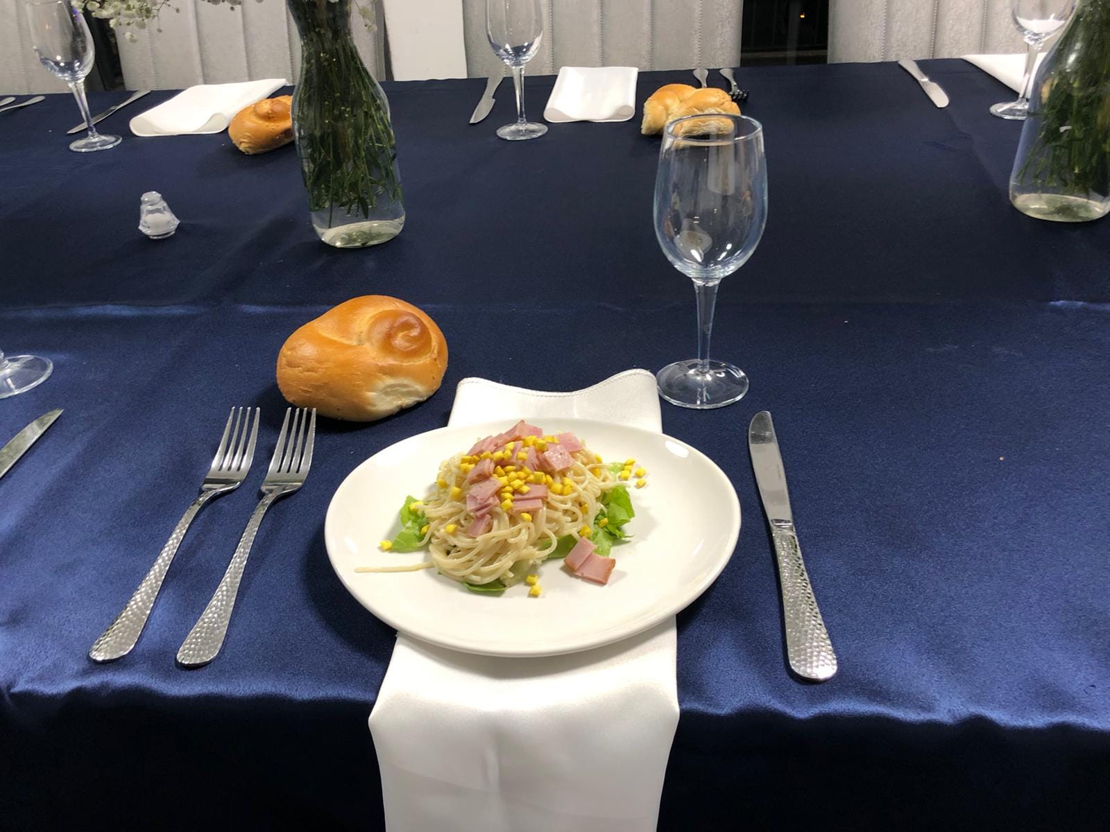 Angel hair pasta deli salad