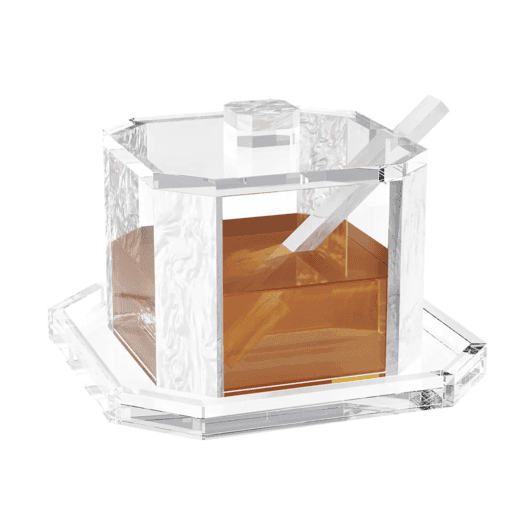 Honey Jar, Octagon – White Pearl — photo 2