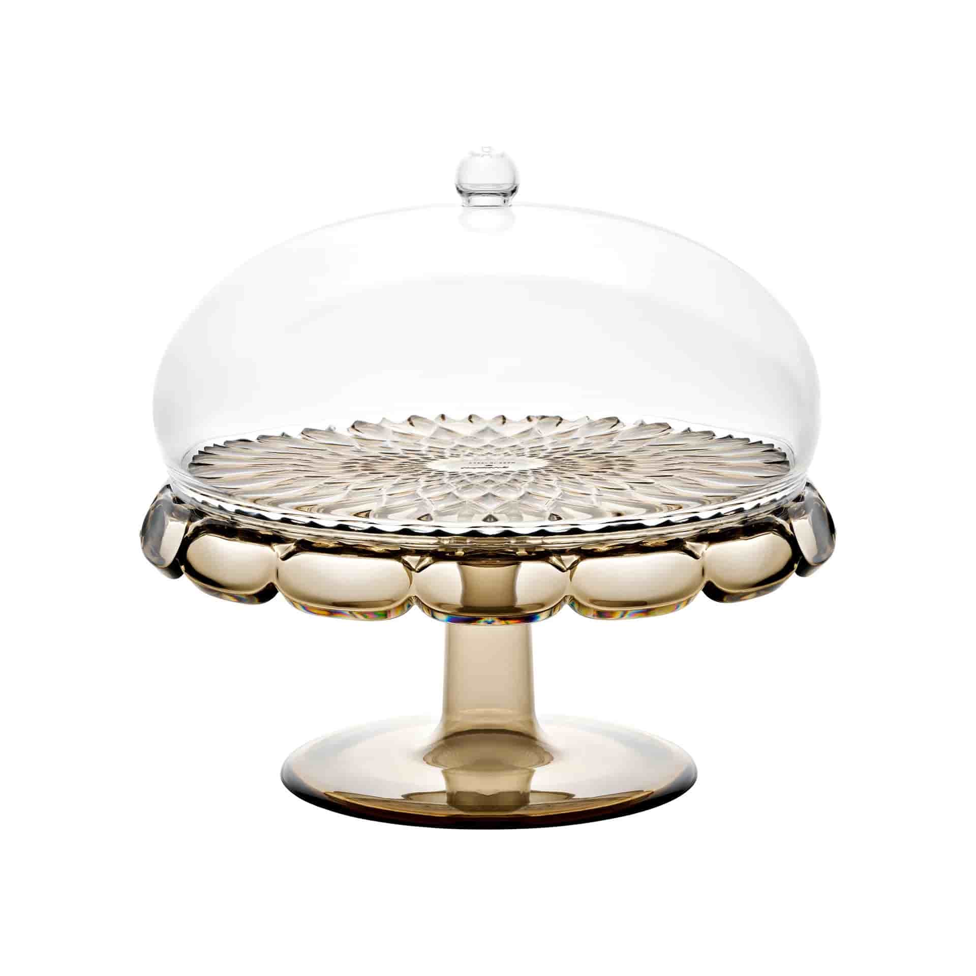 Gift Package | Smoked Cake Stand with Dome and Lemon Meringue Pie — photo 2