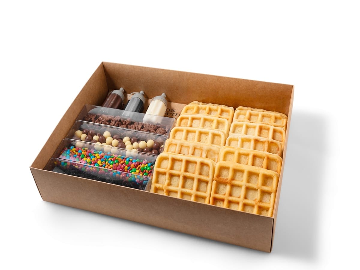 Large waffle box
