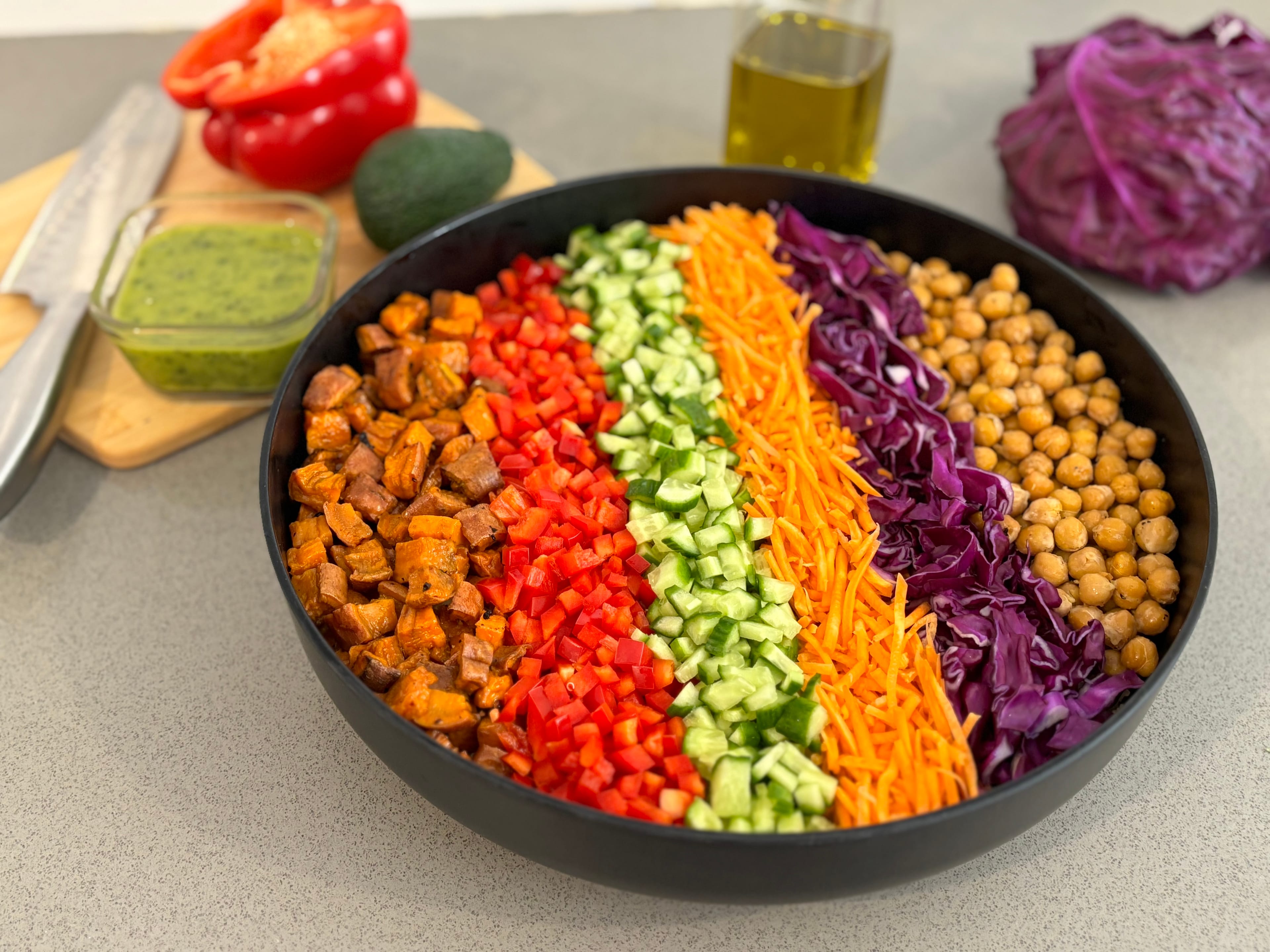 Rainbow Quinoa Salad