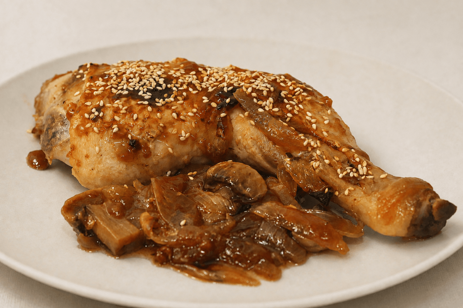 Savory Chicken in Mushroom Sauce