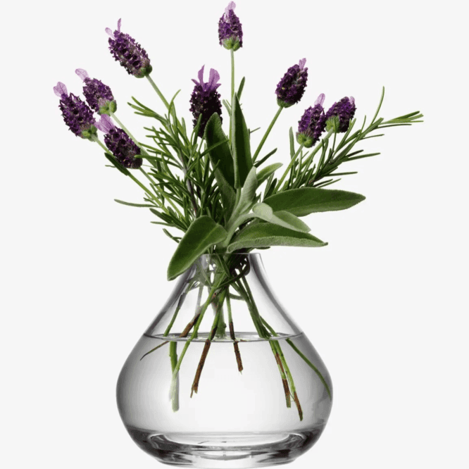 The Glass Splash Trio with Faux Flowers — photo 3