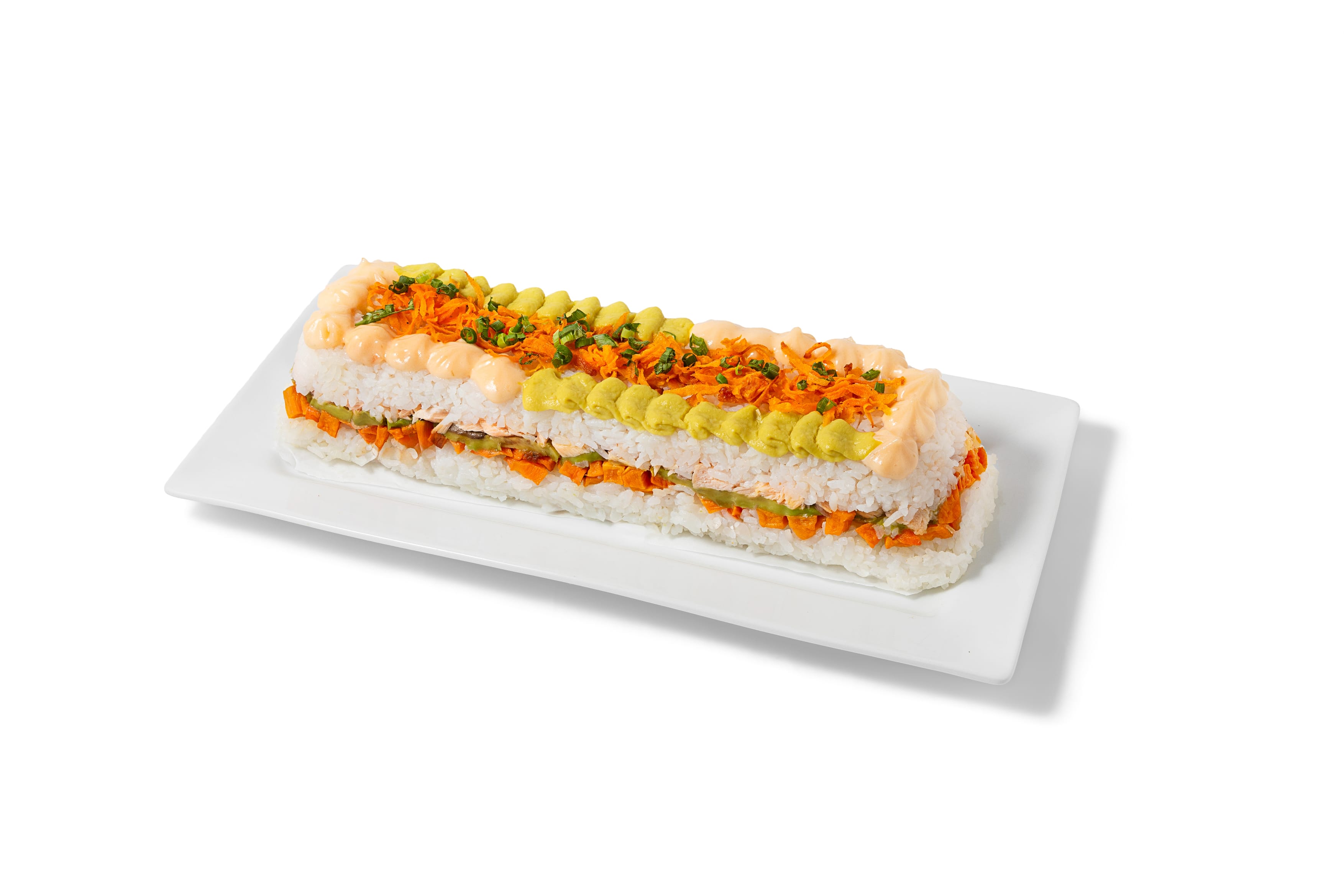 Rectangle Sushi Cake
