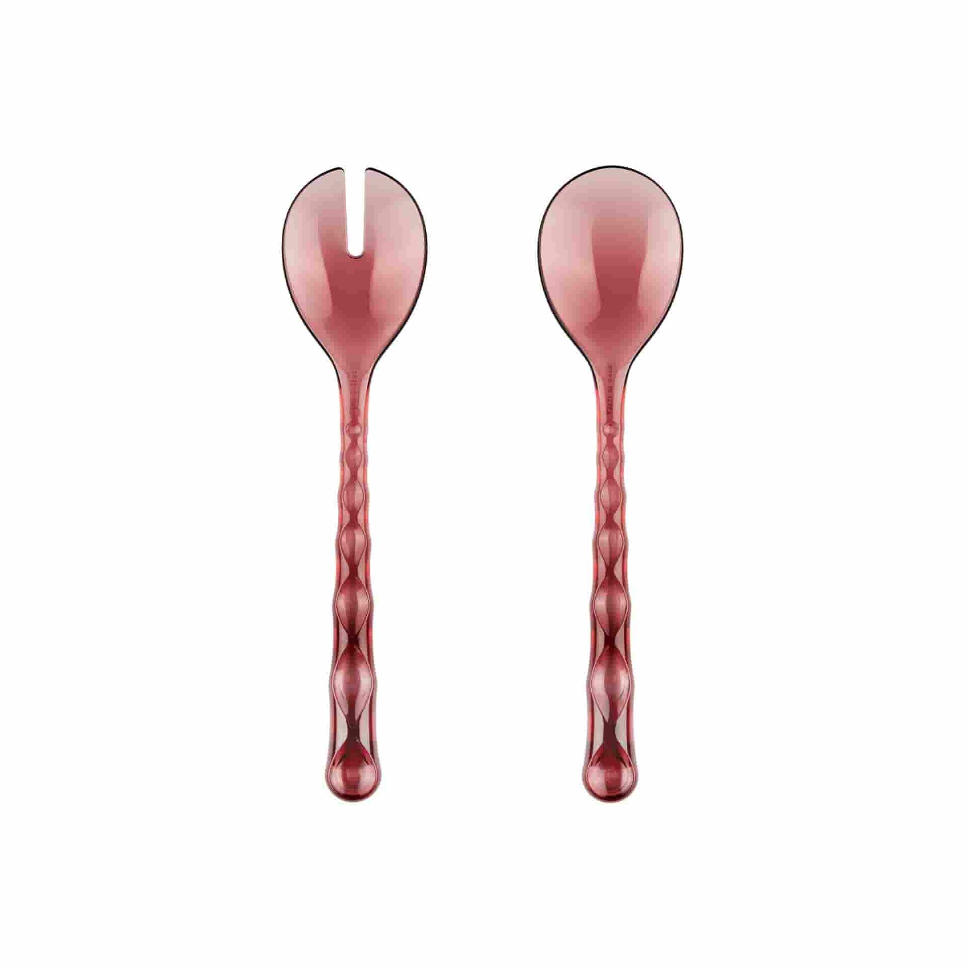 Vanity Salad Servers, Lilac