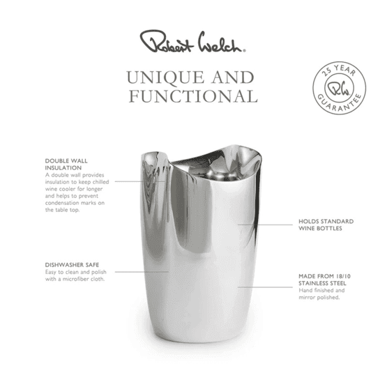 Double-Walled Wine Cooler by Robert Welch — photo 3