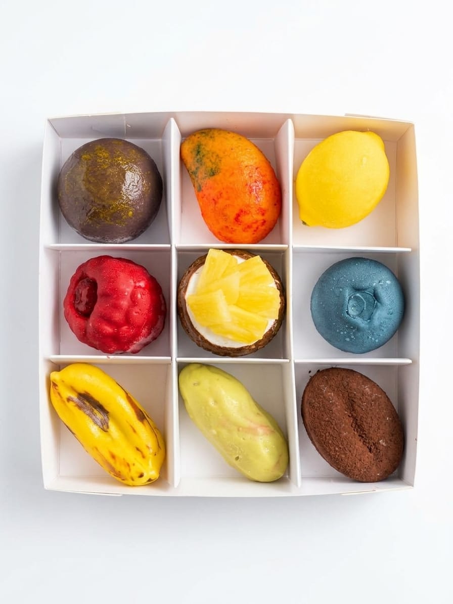 Large Viral Fruit Desserts Box