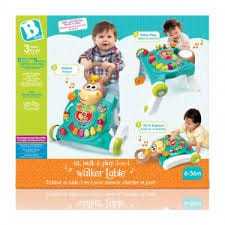Sit, Walk & Play 3 in 1 Walker Table — photo 4