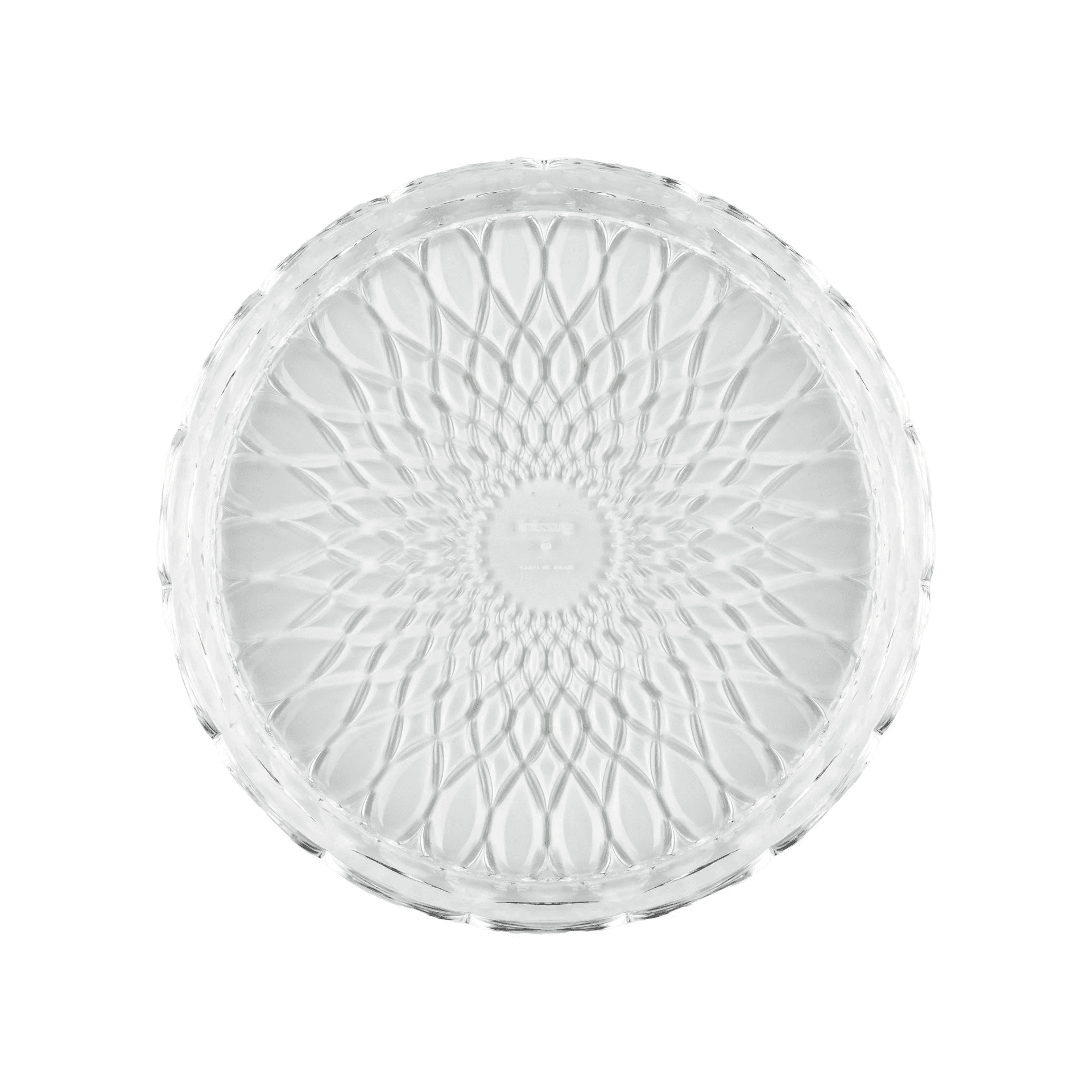 Round Vanity Acrylic Tray, Clear — photo 2