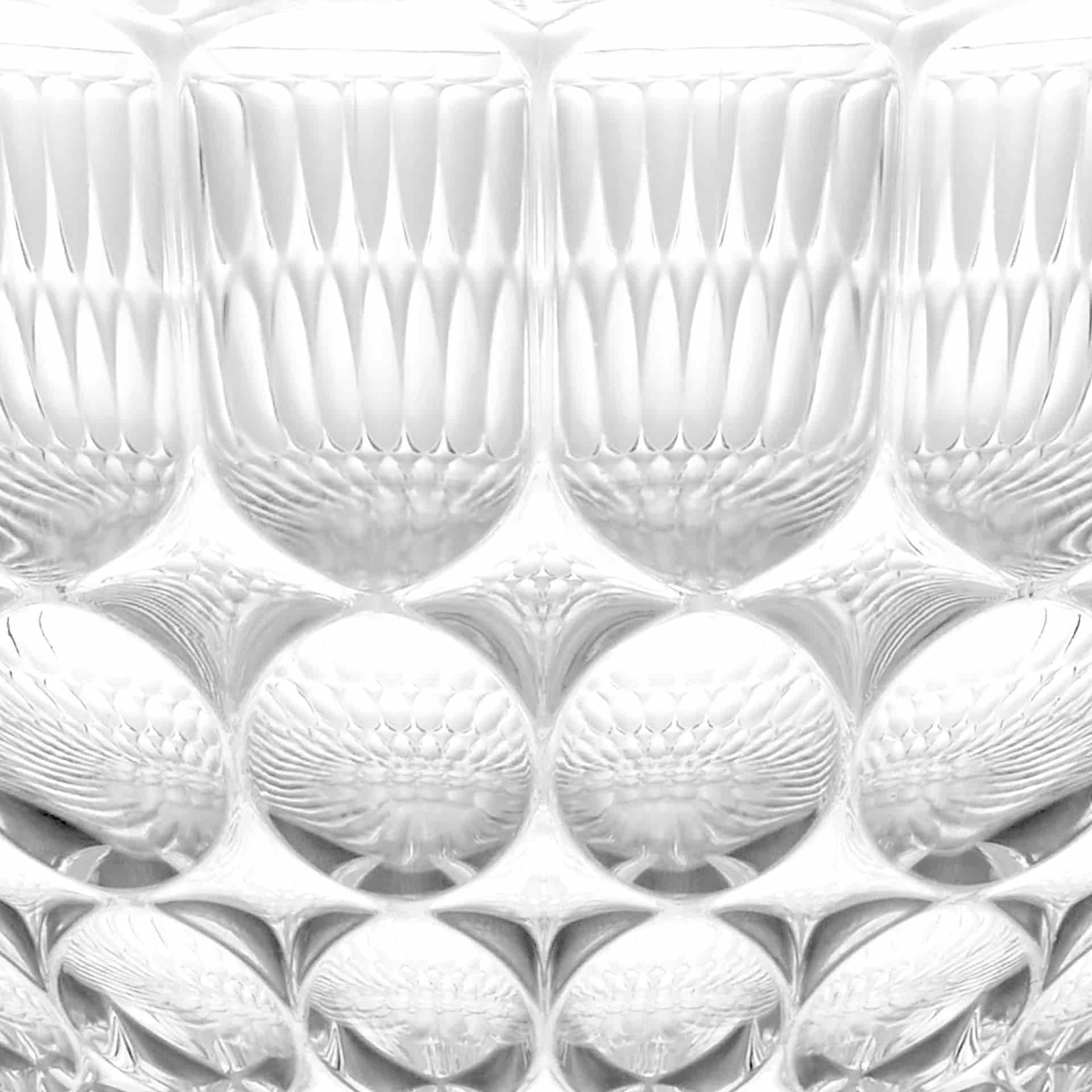 Large Vanity Acrylic Bowl, Clear — photo 2