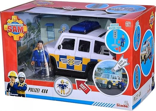 Fireman Sam Police Car 4 x 4