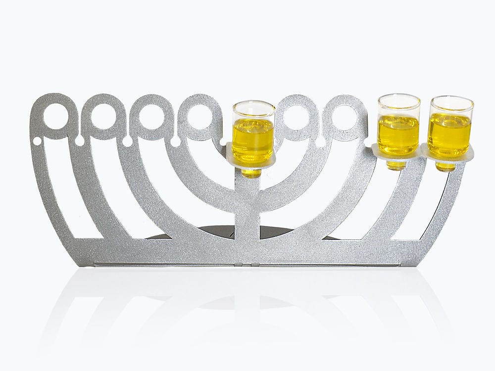 Oil Menorah by Wallaby