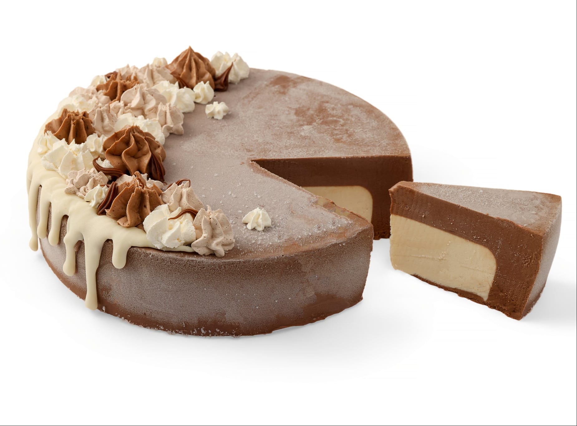 Chocolate - Nougat Ice Cream Cake - 180mm — photo 2