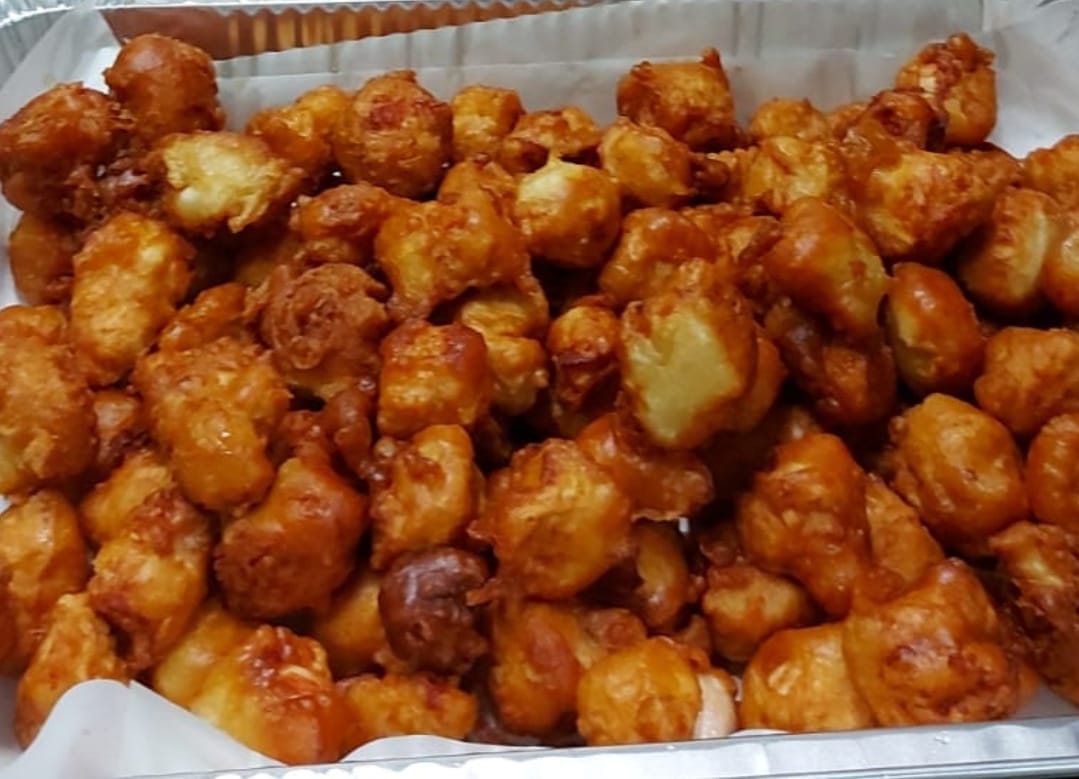 Roasted Cauliflower poppers