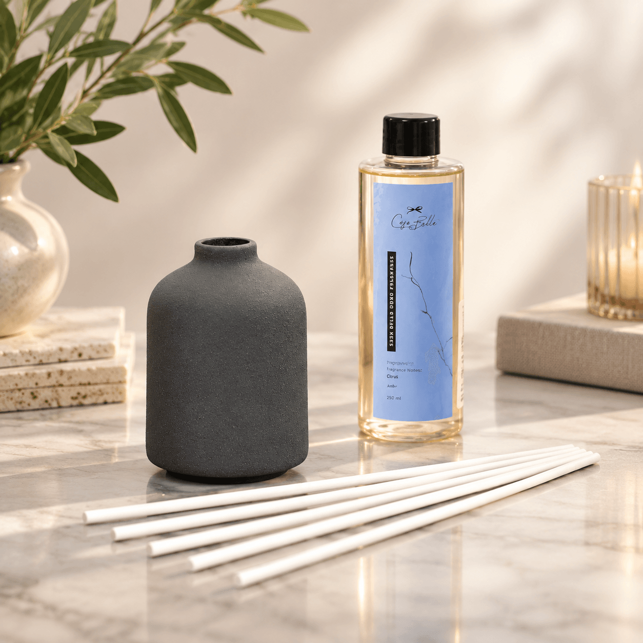 Gift Package | Charcoal Diffuser Set