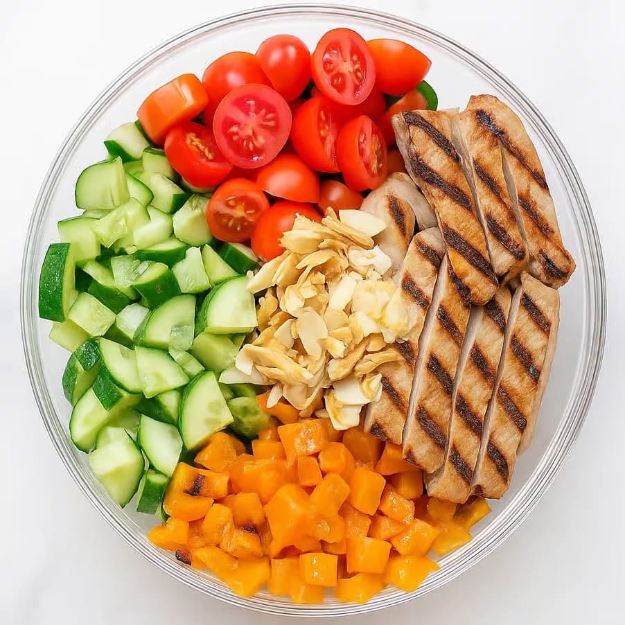 Glazed Chicken Salad
