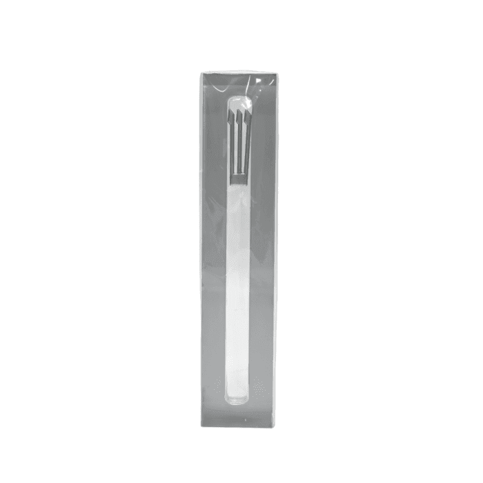 Acrylic Mezuzah Holder with Silver Shin