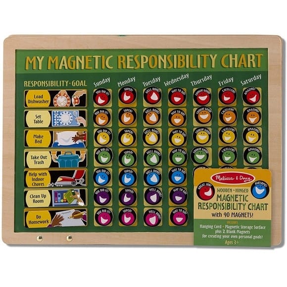 MELISSA AND DOUG MAGNETIC RESPONSIBILITY CHART