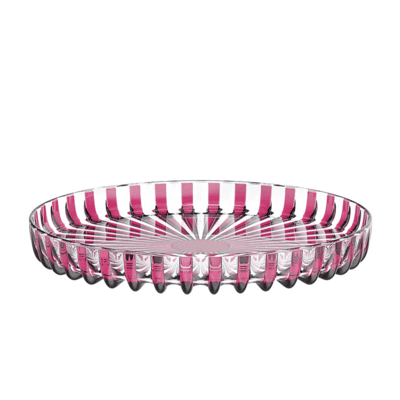 Round Dolcevita Tray, Amethyst