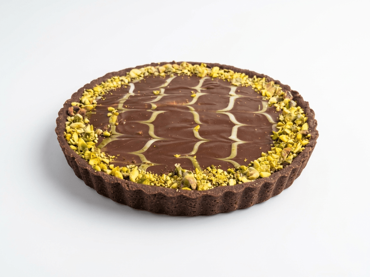 Dubai Chocolate Pistachio Tart