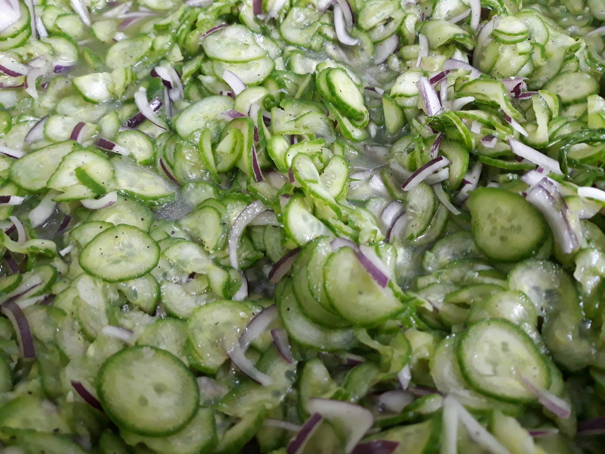 Cucumber salad