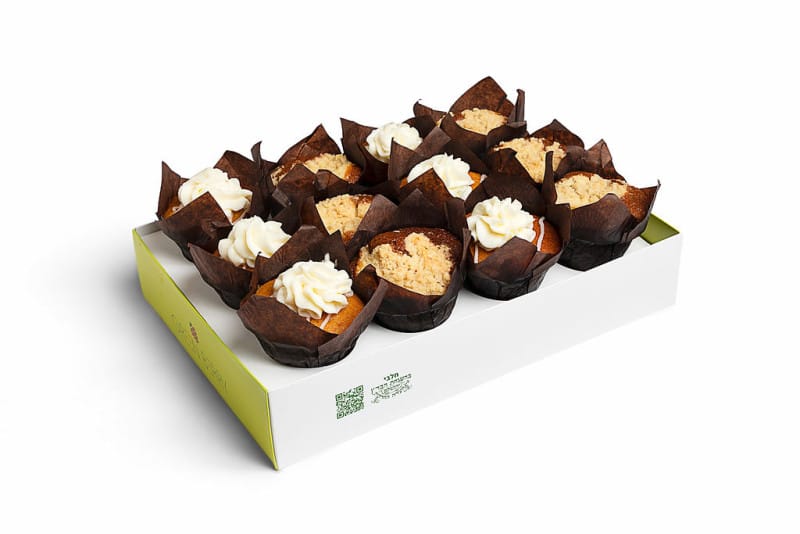 Honey cheese and carrot cheese muffins