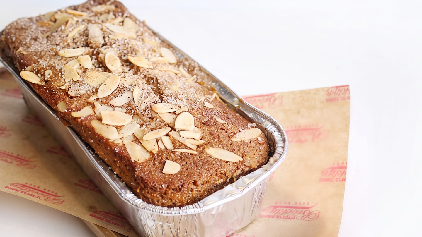Honey Almond Loaf Cake