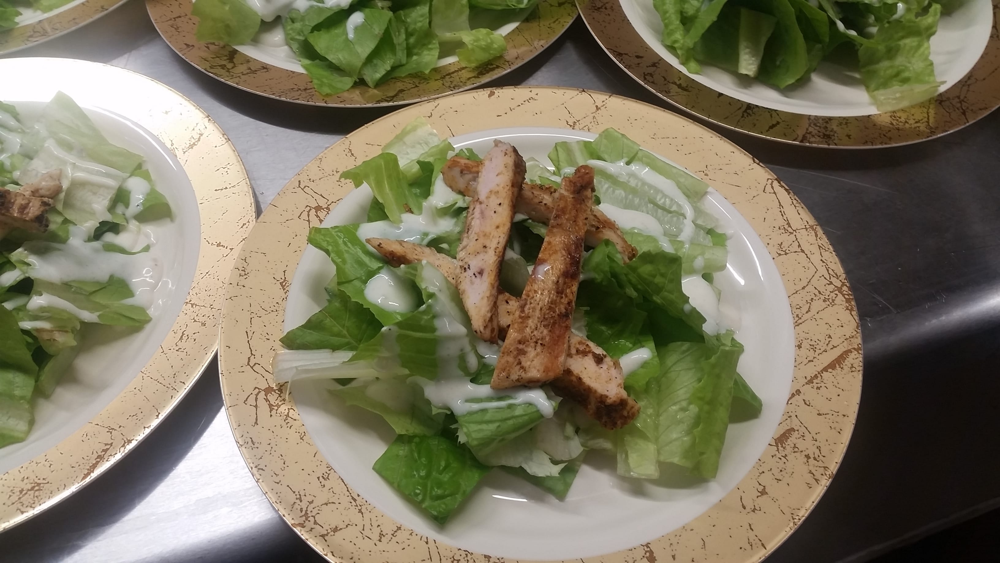 Chicken caesar salad