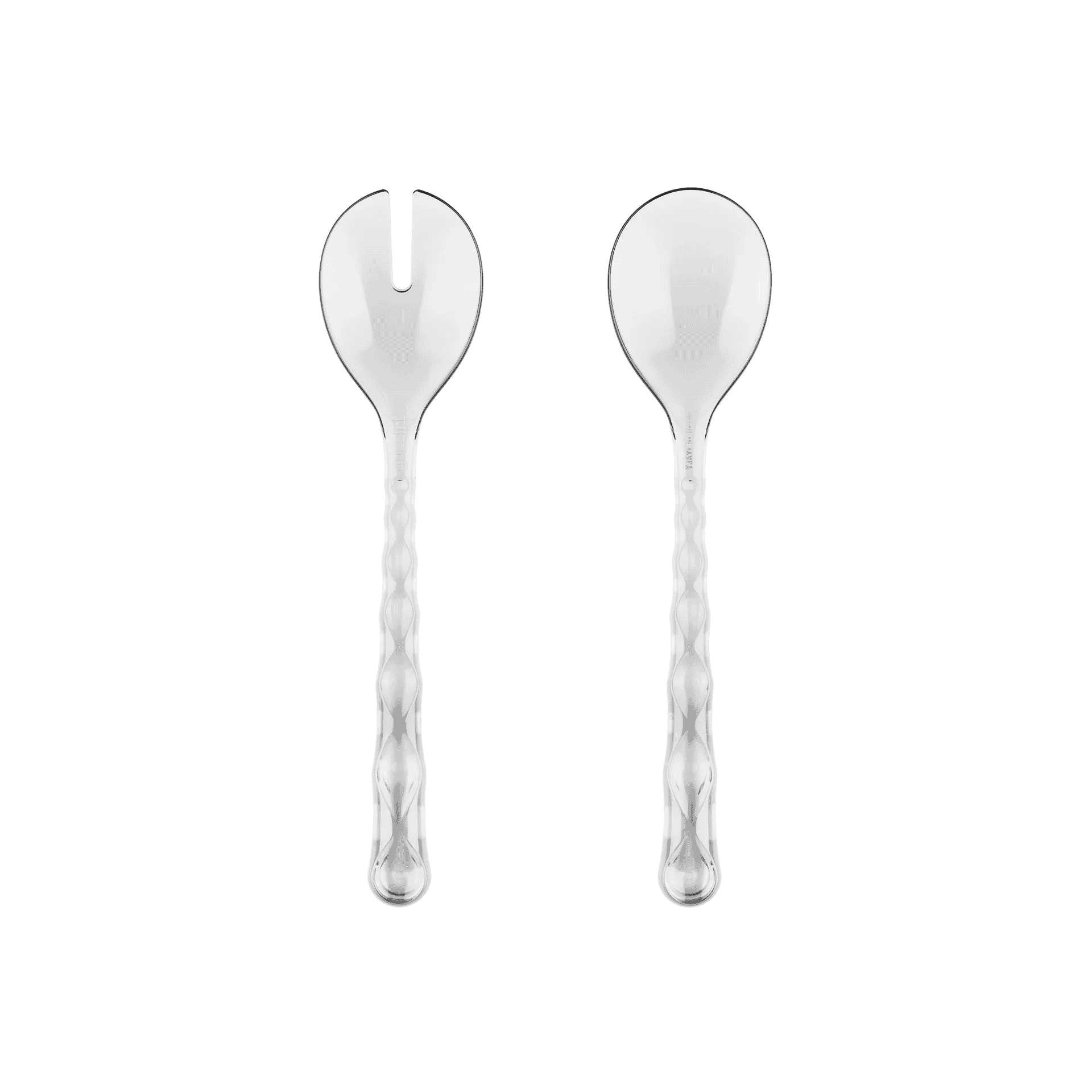 Vanity Salad Servers, Clear