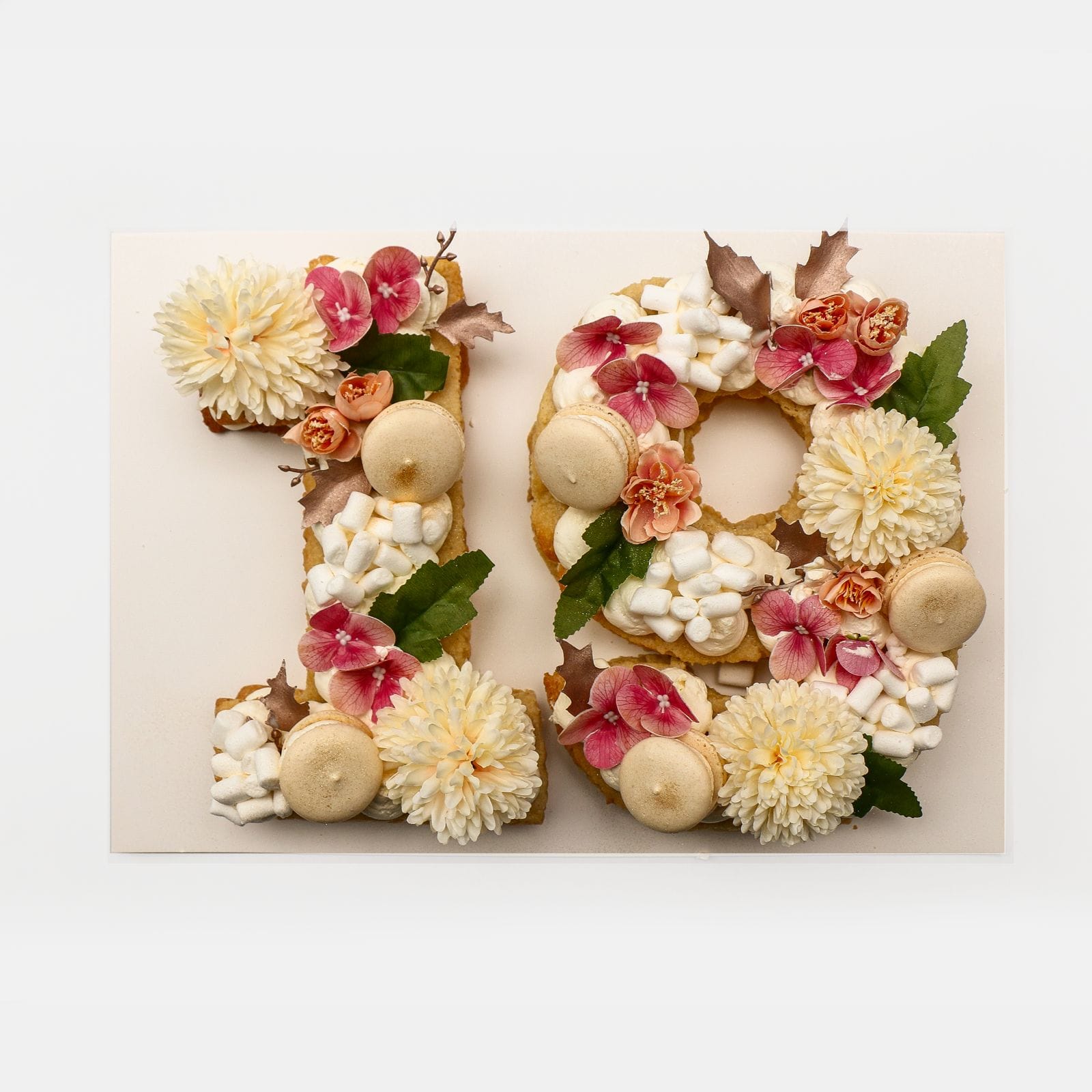 Cookie Cake Double Letter/Number