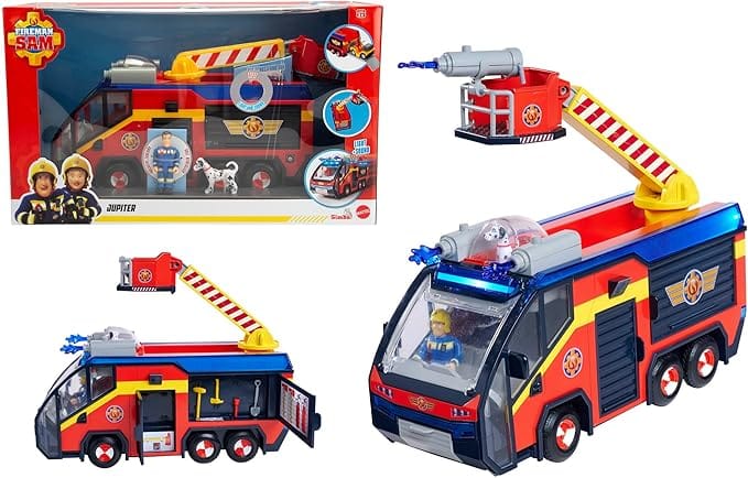 Fireman Sam Firetruck Jupiter Deluxe playset for kids — photo 2
