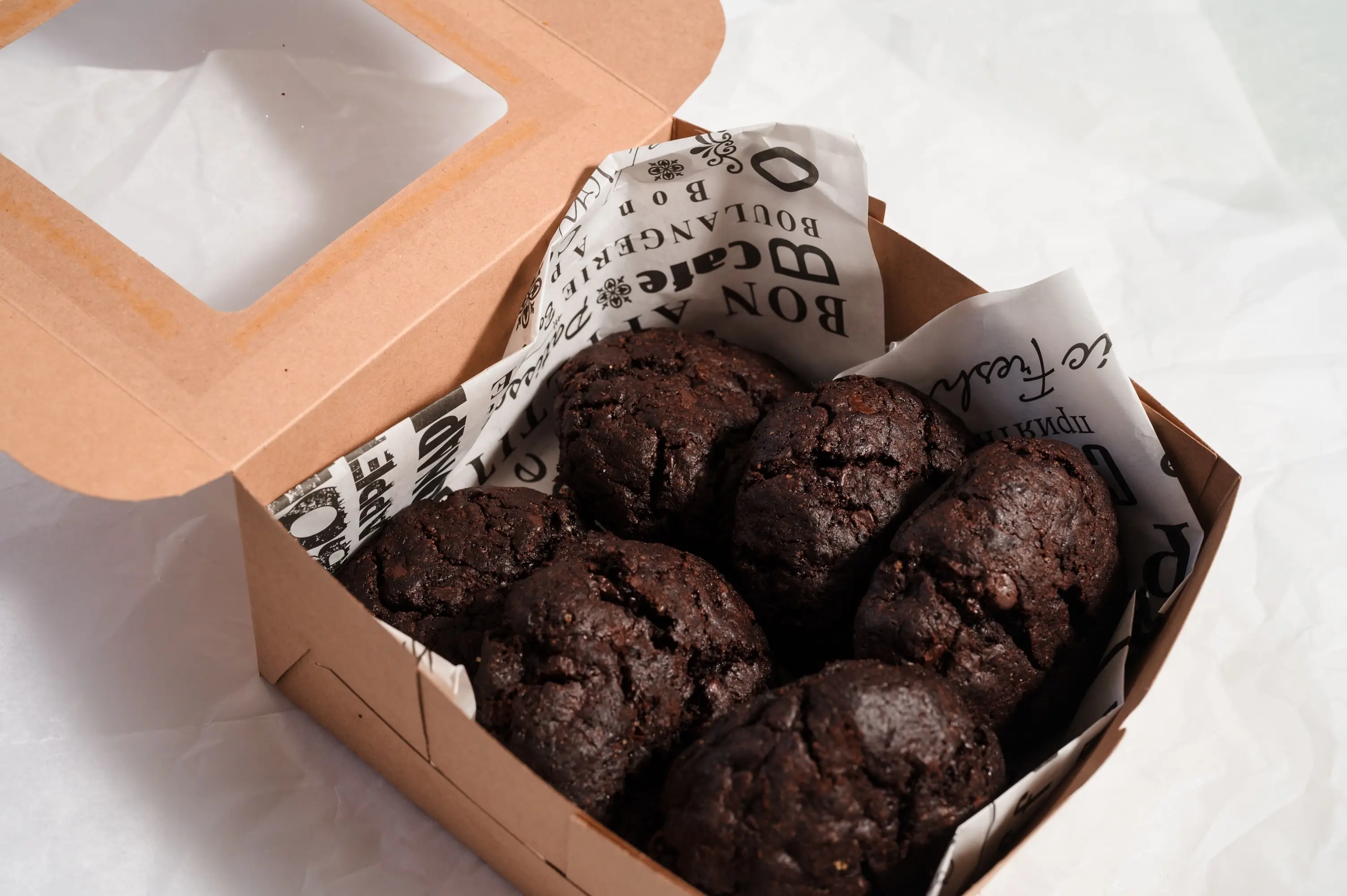 Jumbo Double Chocolate Cookies