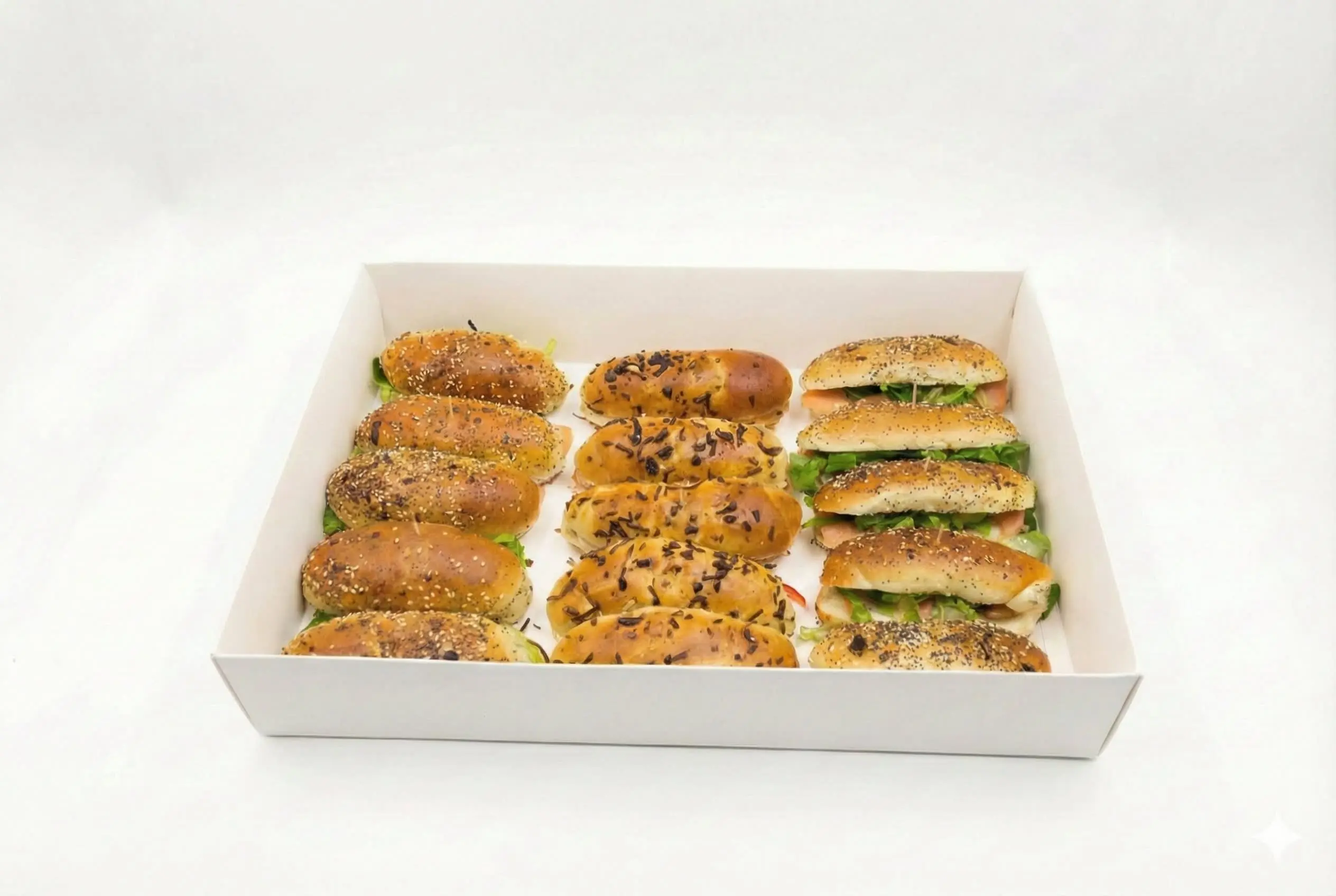 Mini filled Bread Rolls