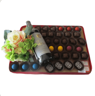 Flowers, Chocolate and Wine!