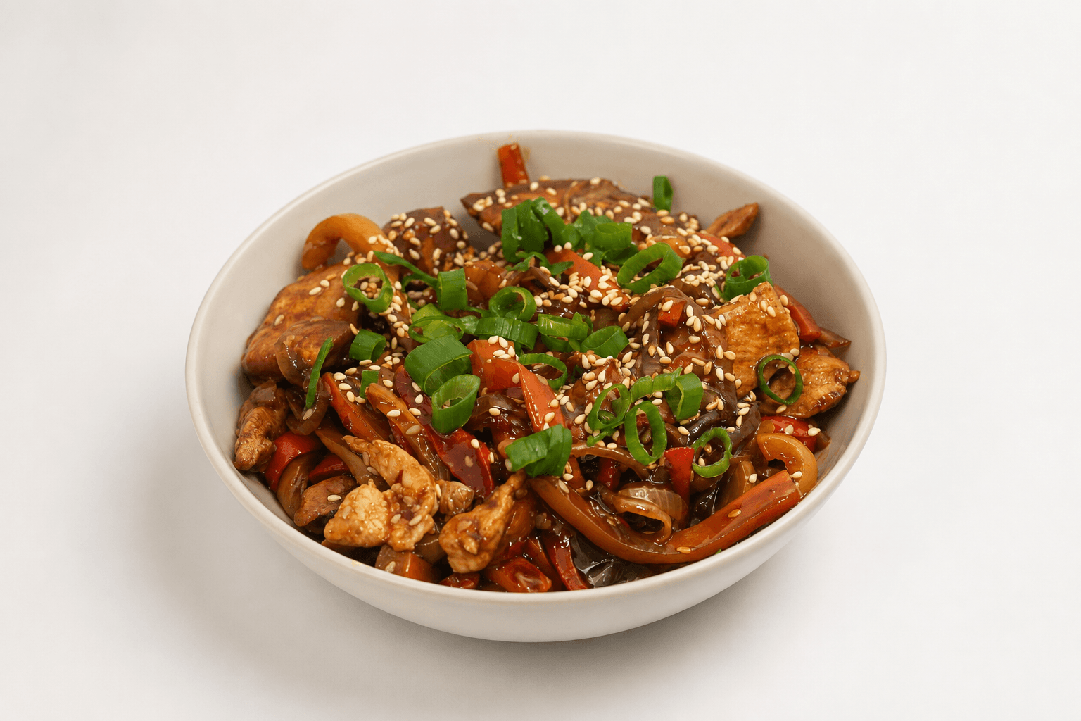 Chinese Style Stir Fried Chicken