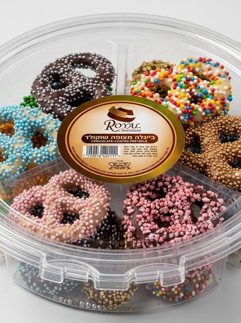 CHOCOLATE COVERED PRETZELS - 12 PIECES (BEDATZ EIDAH CHAREIDIS) — photo 3