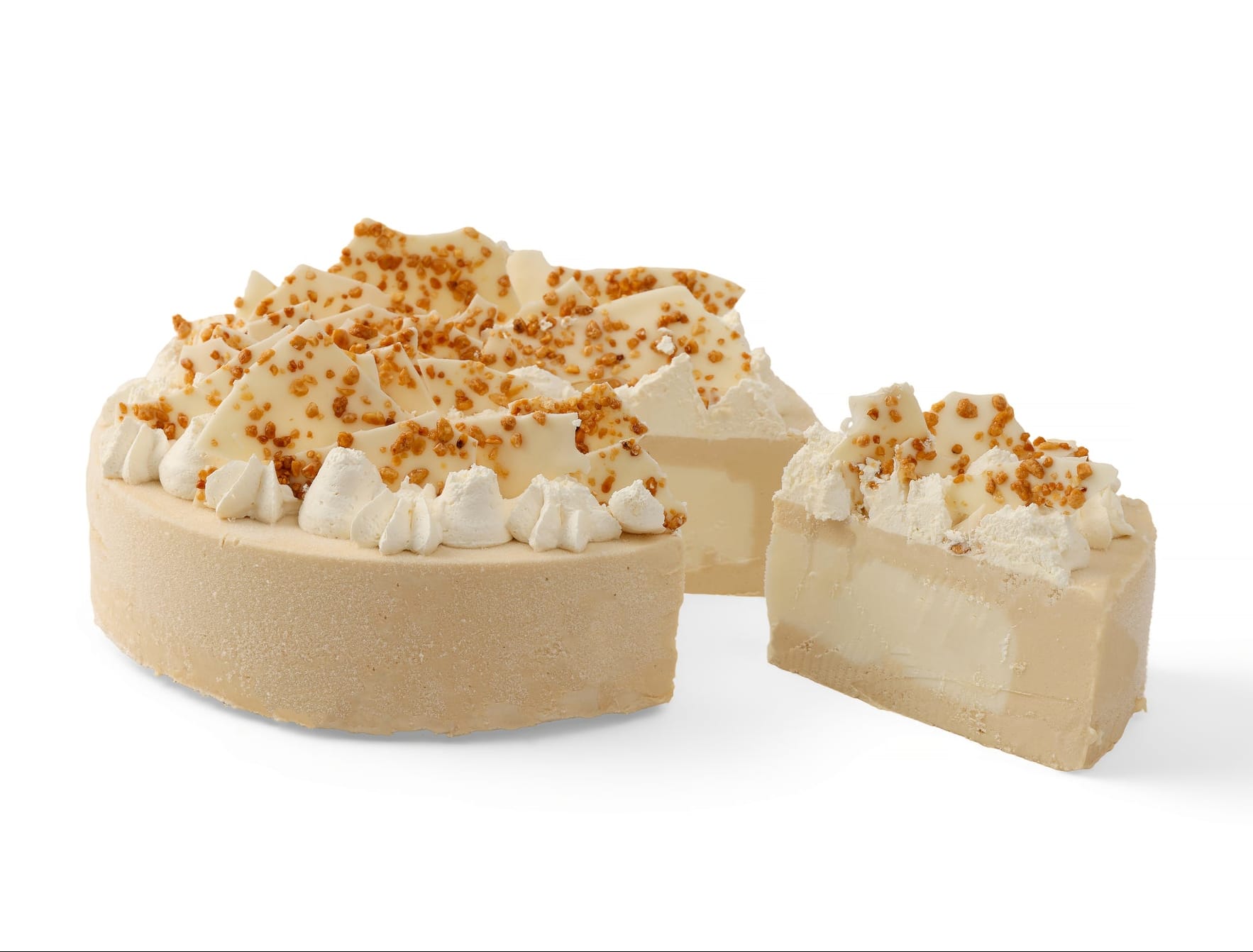 Nougat and Vanilla Ice Cream Cake - 220mm — photo 2