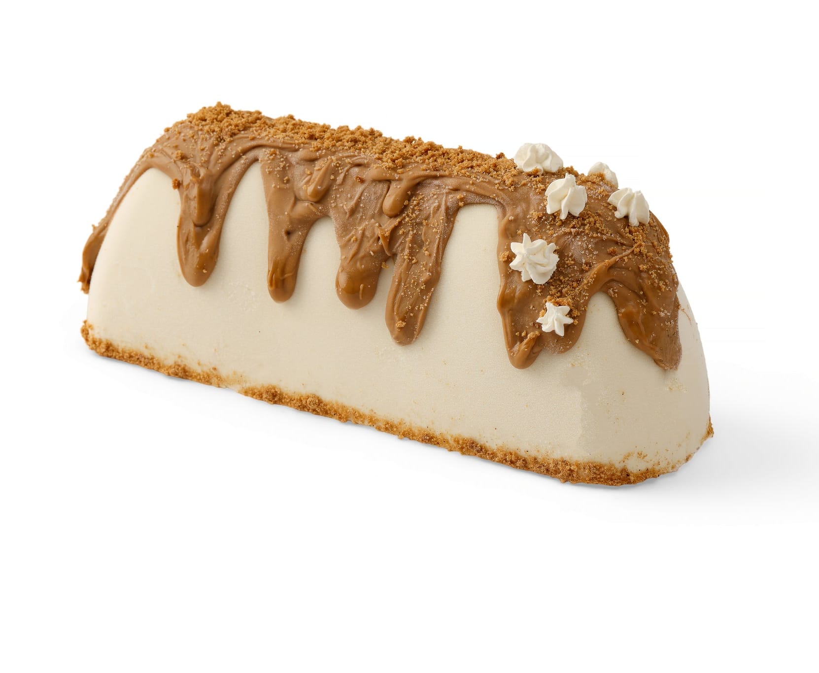 Lotus Ice Cream Log