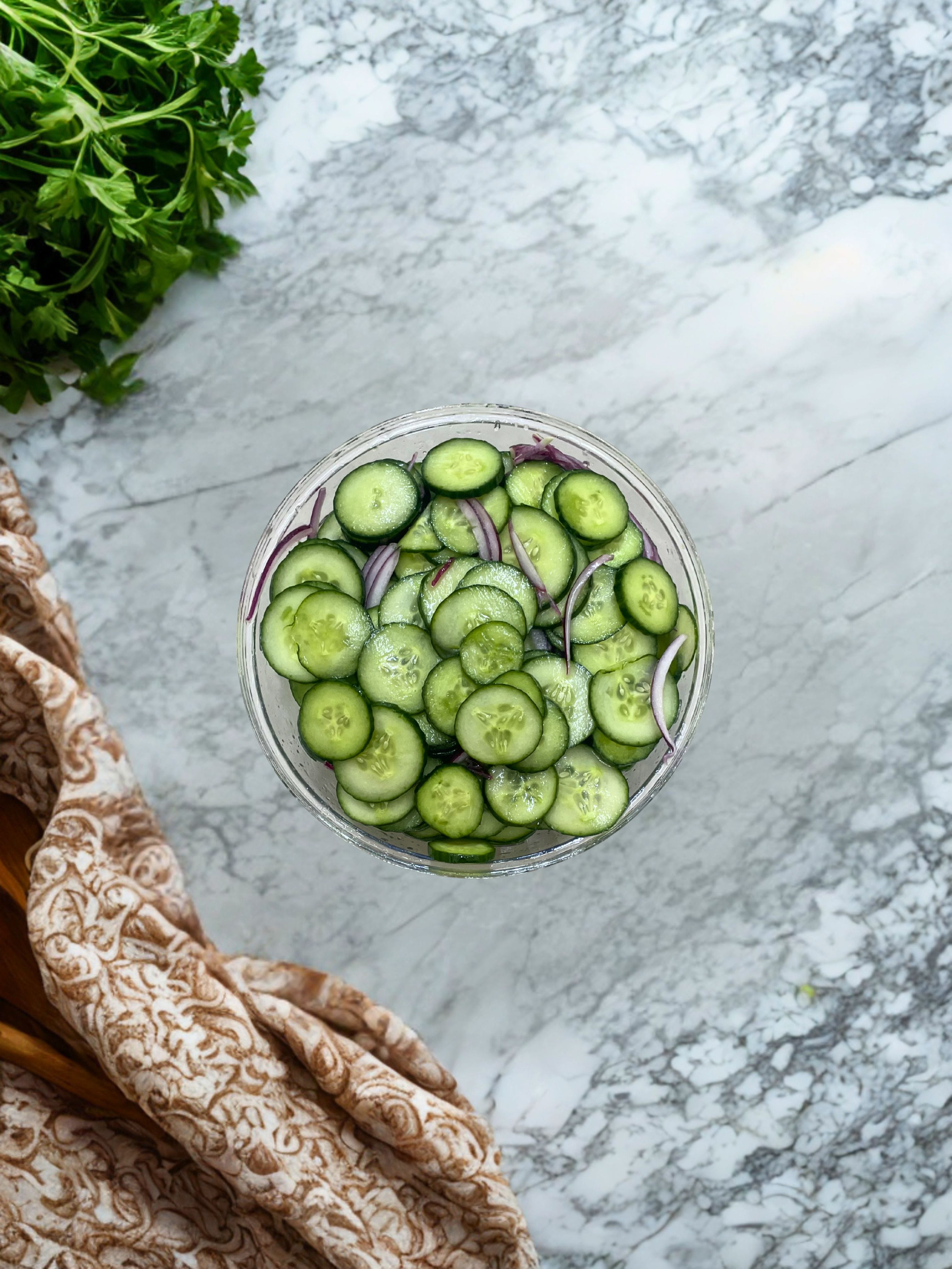 Refreshing Cucumber Salad - Family