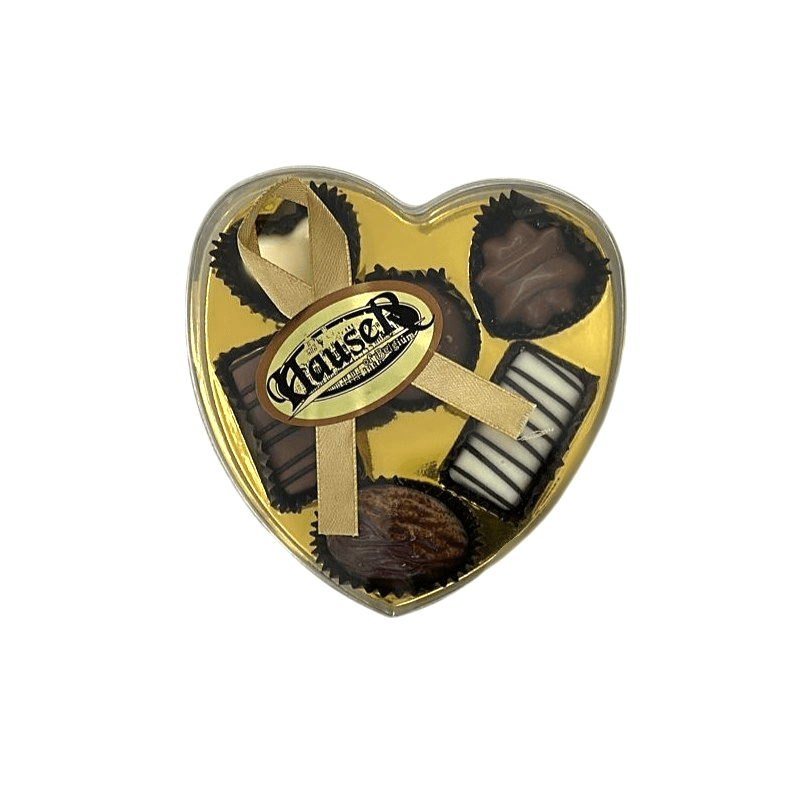 Hauser Praline Chocolates, 6 pc heart