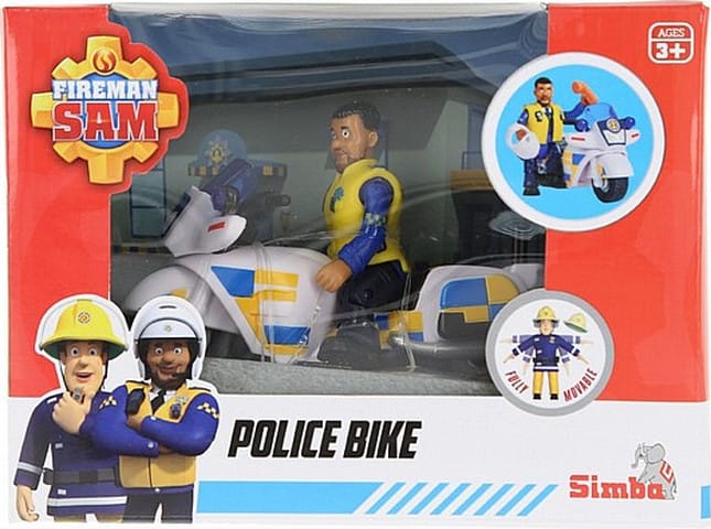 Fireman Sam Police Motorcycle