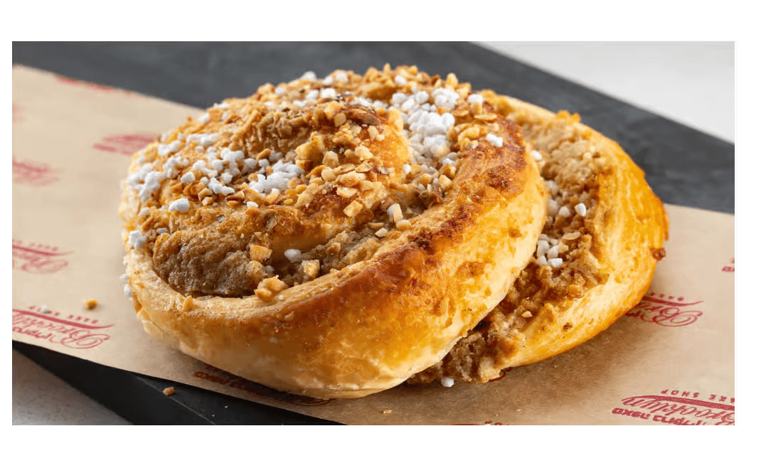 Cinnamon Hazelnut Danish