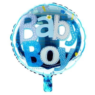 BABY BOY BALLOON (STYLES VARY) JERUSALEM ONLY