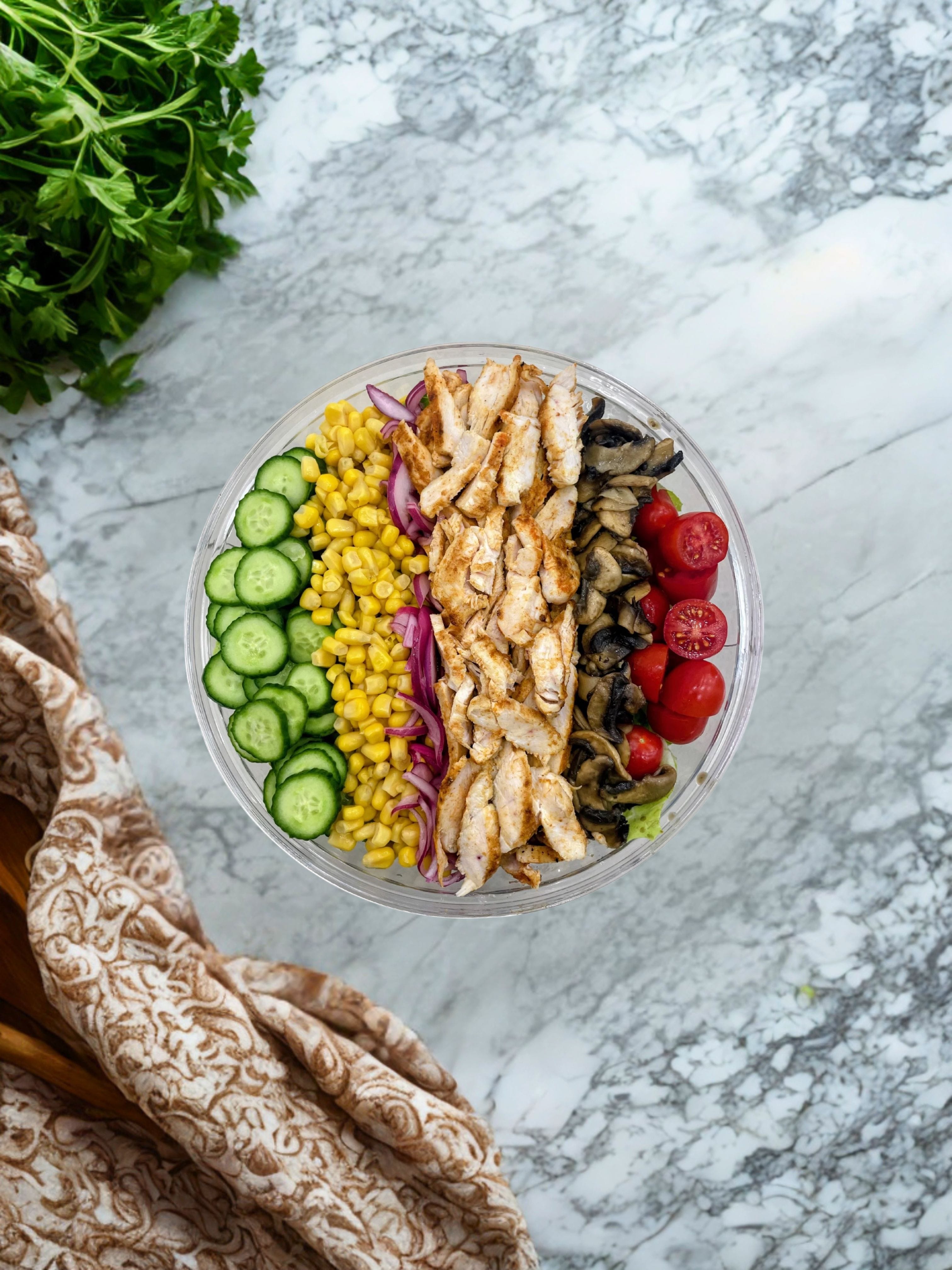 Chef's Grilled Chicken Salad (Meat) - Crowd