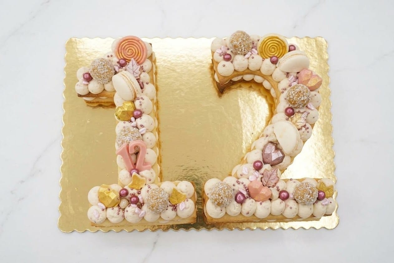 Number Birthday Cake
